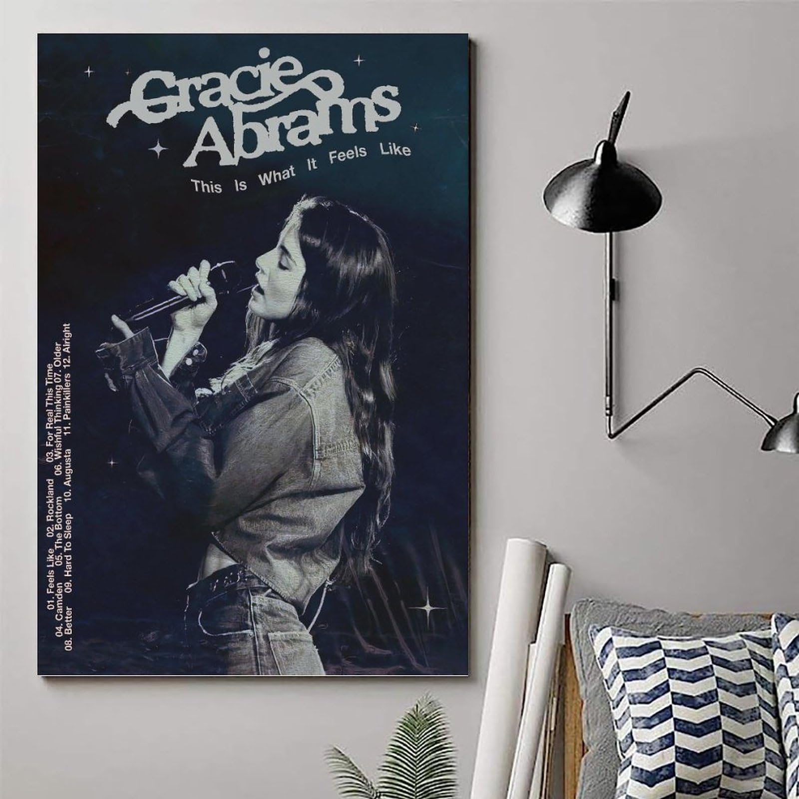グレイシーエイブラムス-ThisIs WhatItFeelsLike特注ポスター Singer Gracie Poster Art Abrams This Is What It Feels Like
